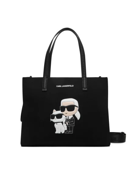 Krepšys vežimėliui Karl Lagerfeld Kids Newborn D2 juoda