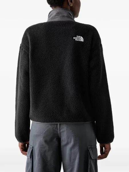 Флийс щракване яке The North Face черно