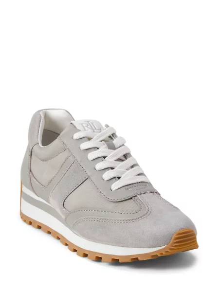 Sneakerși Lauren Ralph Lauren gri
