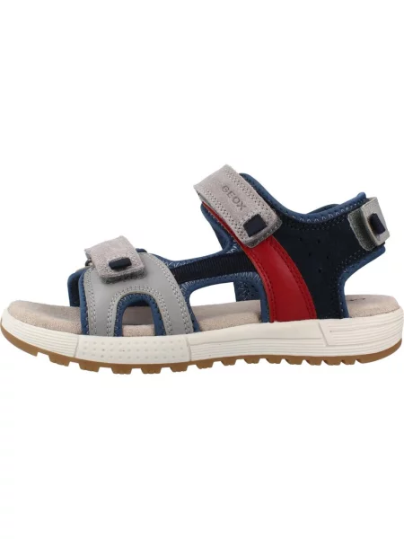 Sandały GEOX J SANDAL ALBEN BOY szary