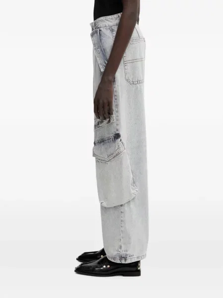 Pantaloni cargo Wrstbhvr albastru