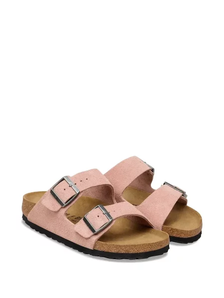 Sandale Birkenstock cu cataramă roz