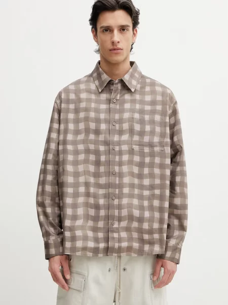 Axel Arigato Distort Gingham Shirt сорочка