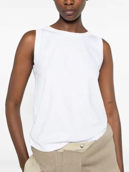 Αμανικας τοπ Shirt C Zero λευκό