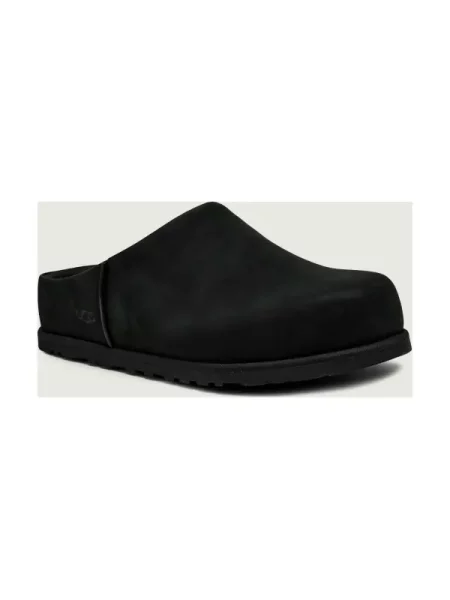 UGG De piele mules încălțăminte Otzo Clog negru