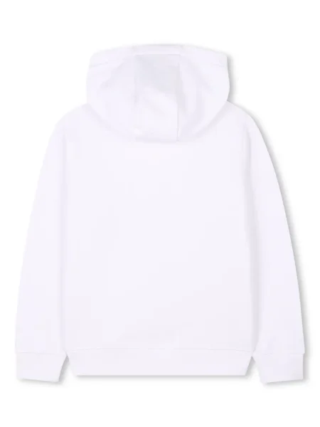 Bluza z kapturem dziecięca Hugo biała