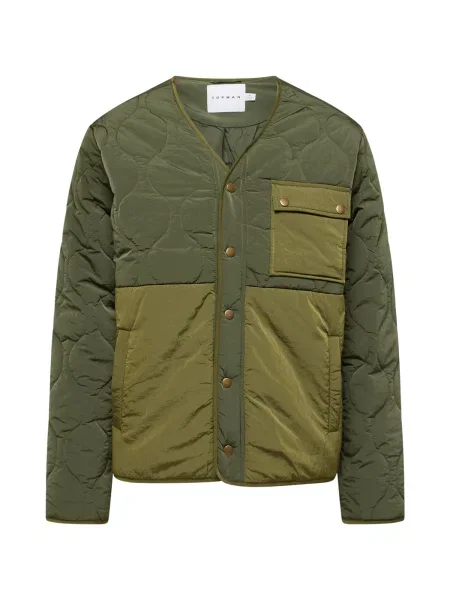 TOPMAN Átmeneti dzseki khaki / olíva