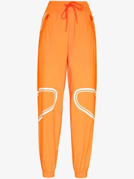 Pantaloni Adidas By Stella Mccartney cu imagine portocaliu