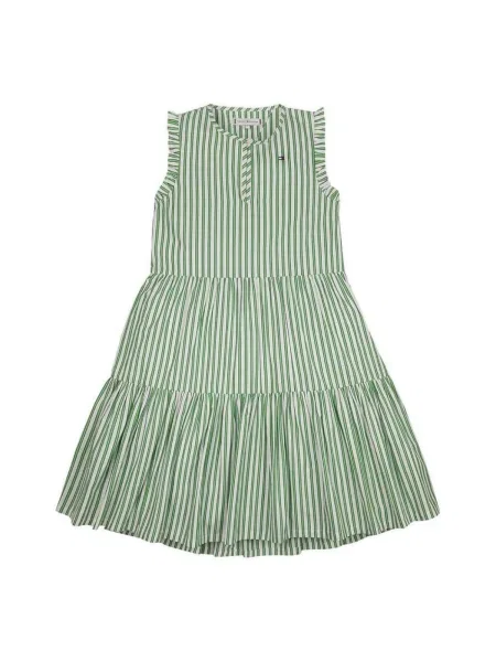 Rochie copii Tommy Hilfiger verde