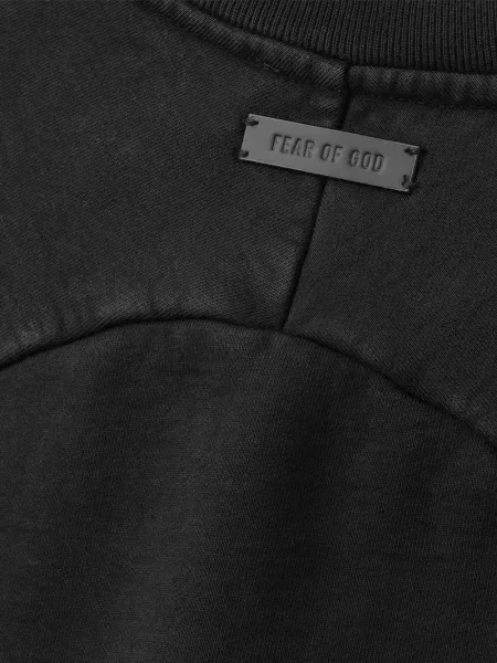 Суитчър Fear Of God с кръгло деколте с автограф черно