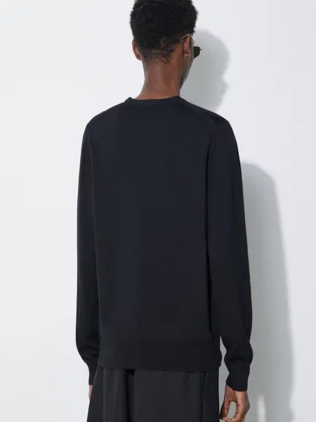 Sweter FRED PERRY Classic Crew Neck Jumper Black L czarny