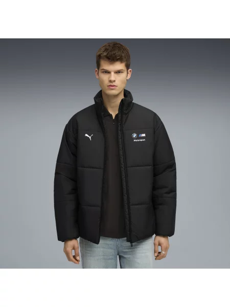 PUMA kurtka puchowa BMW M Motorsport Essentials Odzież S czarny