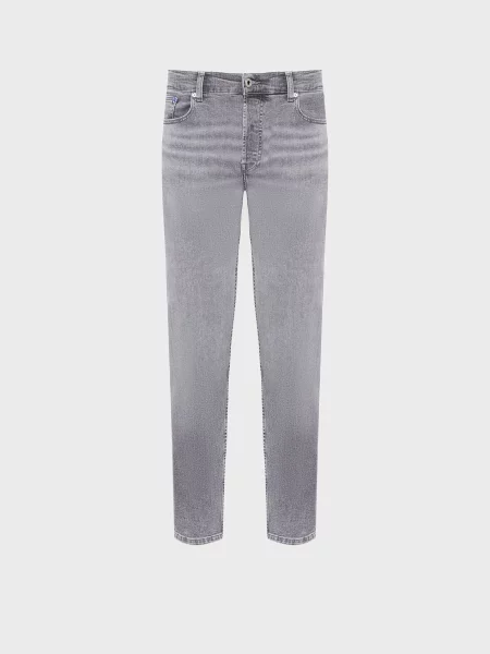 Прямые джинсы Karl Lagerfeld Jeans серые