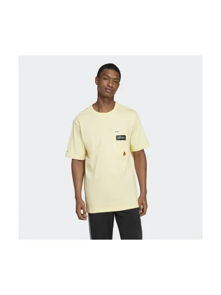 Tricou Adidas galben