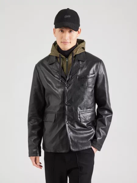 FREAKY NATION Geacă de primăvară-toamnă Blackjack oliv negru