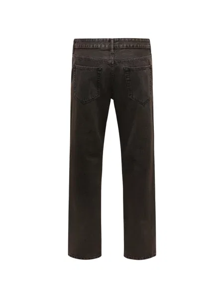 Blugi drepți Only & Sons maro