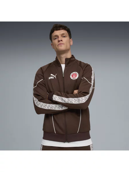 Kurtka FC St. Pauli KING Anthem brązowa