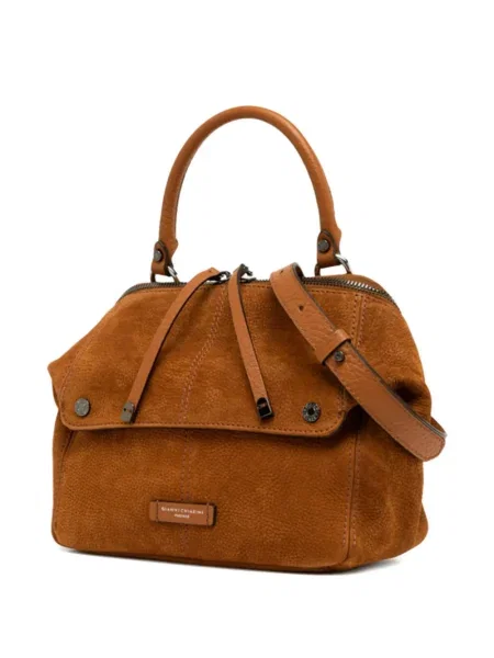 Geanta de piele Gianni Chiarini din piele maro