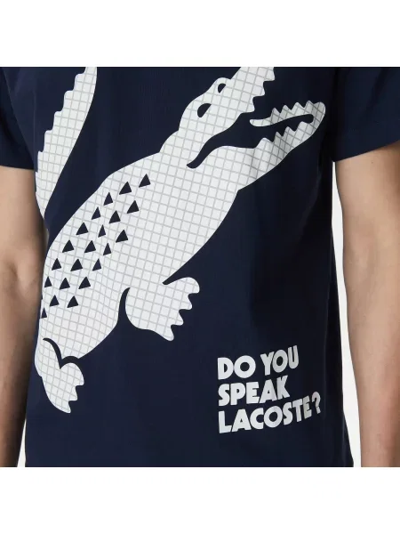 Футболка Lacoste синяя