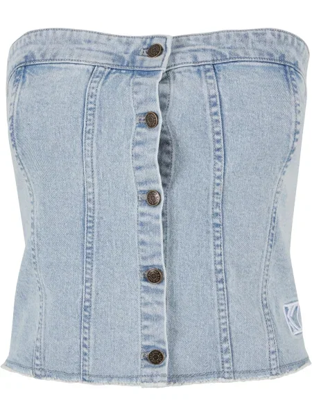 Top Karl Kani albastru