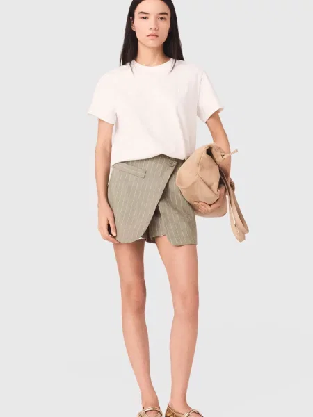 У смужку спідниця-шорти Maje