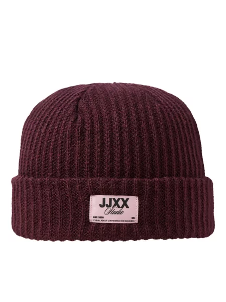 JJXX Căciulă JXOTHELIA bordeaux roșu