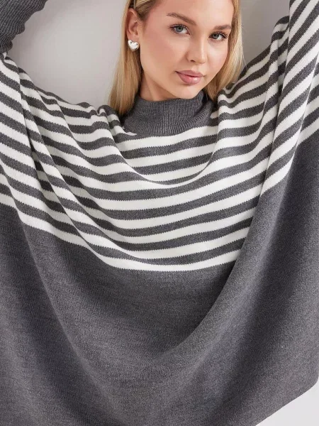 Bigdart Pulover Pullover' siva