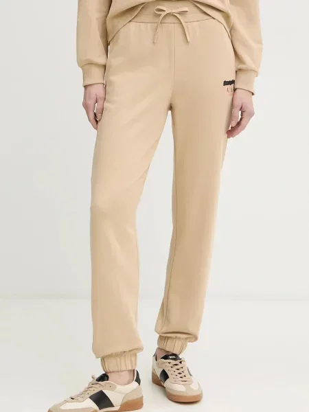 Armani Exchange Tepláky béžové