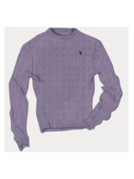 Sweter Polo Ralph Lauren z kaszmiru fioletowy