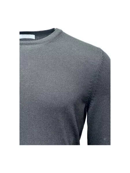 Sweter Gran Sasso z wełny merino czarny