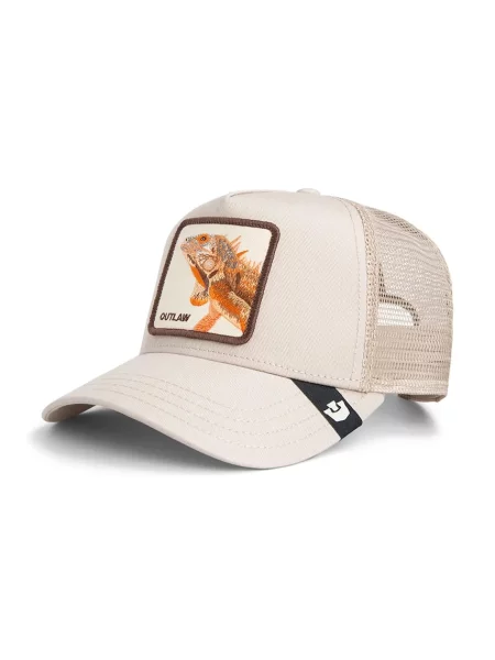 Шапка с козирка Goorin Bros The Outlaw Lizard бежово