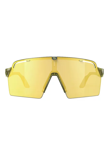 Ochelari de soare Rudy Project cu imprimeu geometric albastru