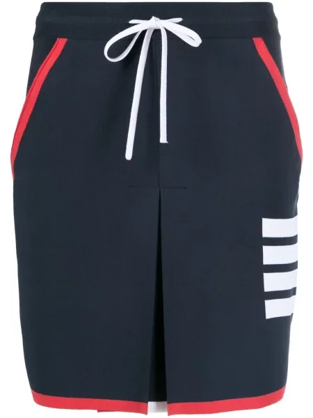 Fusta plisata Thom Browne plisată albastru