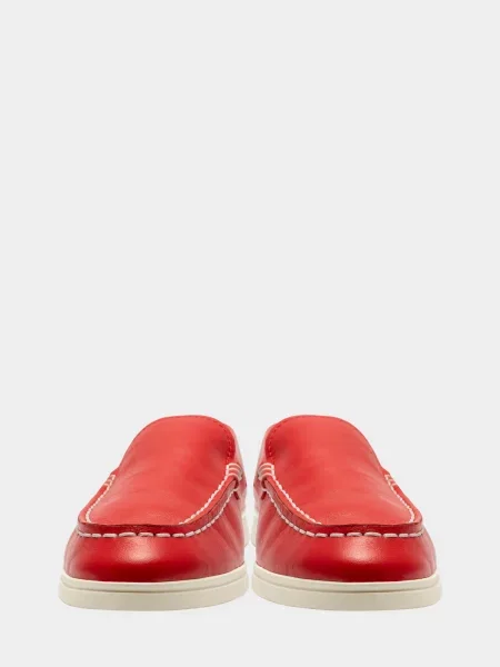 Шкіряні Лофери Enzo Verratti COOL WALK червоний
