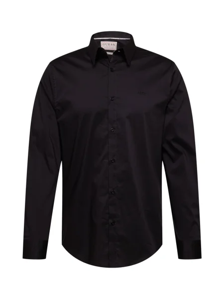 Guess Cămașă Sunset negru