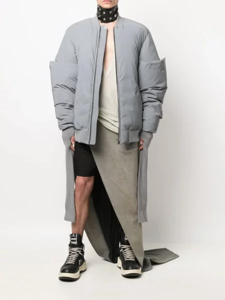 Kurtka bomber Rick Owens szary