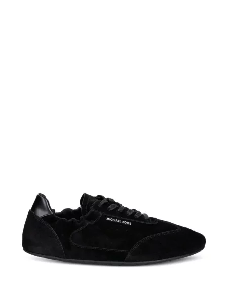 Sneakerși Michael Kors din piele de căprioară negru