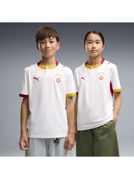PUMA Młodzieżowa trzecia koszulka Galatasaray S.K. Odzież biały