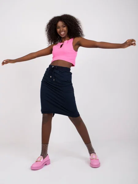 Fustă Basic Feel Good albastru