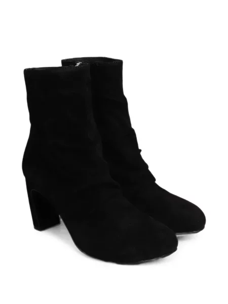 Cizme scurte Ash din piele negru