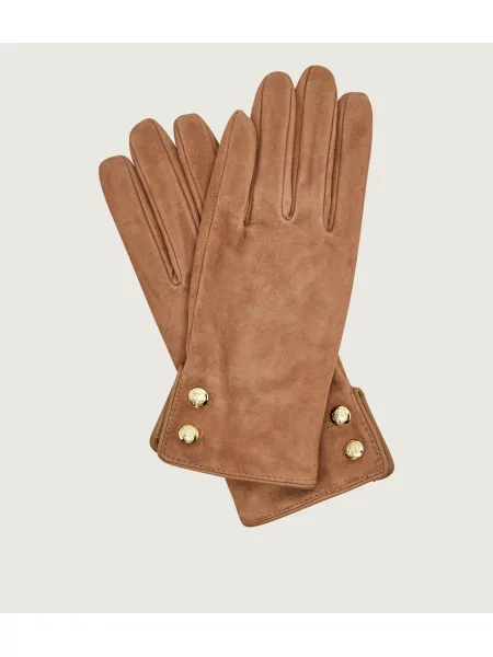 LAUREN RALPH LAUREN Mănuși | piele întoarsă