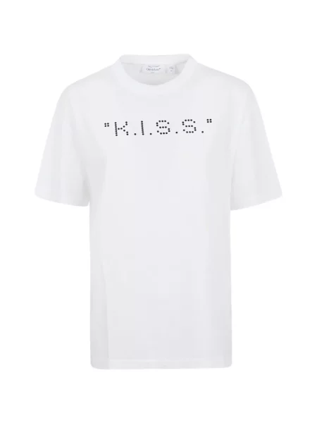 Tricou Off-white cu imagine alb