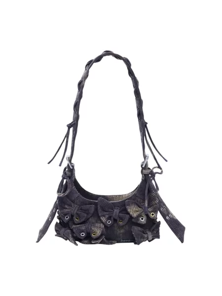 Torebka Desigual sztruksowa czarna