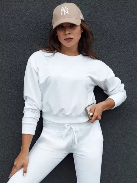Bluza klasyczna CASUALVIBE Dstreet biała
