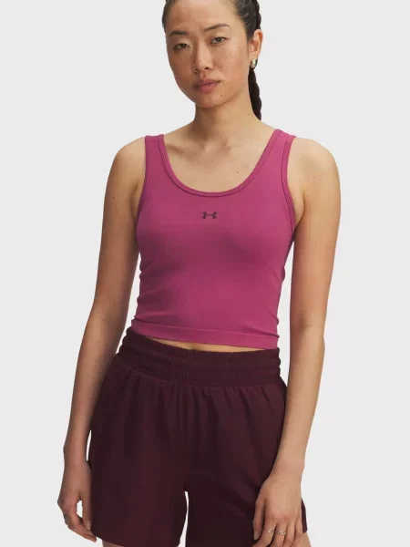 Безшовний спортивний топ Under Armour рожевий