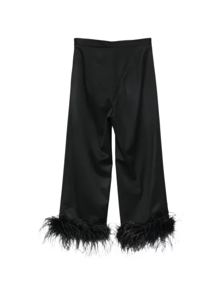 Decupat pantaloni Styland cu pene negru