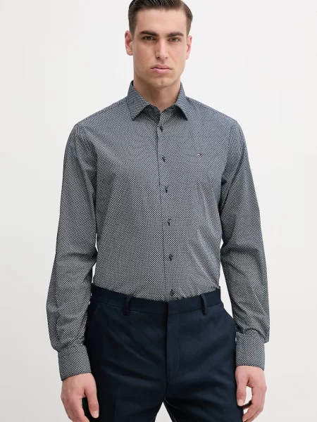 Srajca Tommy Hilfiger mornarsko modra