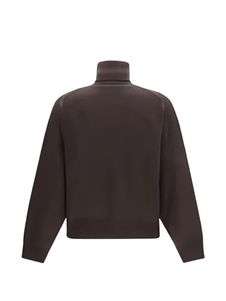 Heláncă Brunello Cucinelli din cașmir maro