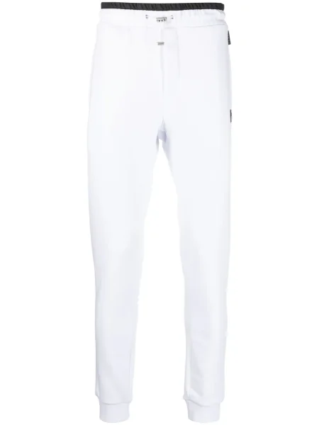 Pantaloni Philipp Plein alb