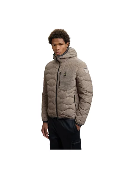 Kurtka puchowa Blauer szara